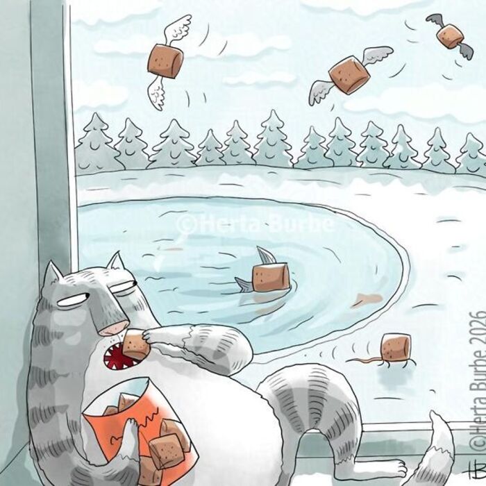 50 Cat Comics That'll Make You Go 'Aww' and Maybe Laugh Too