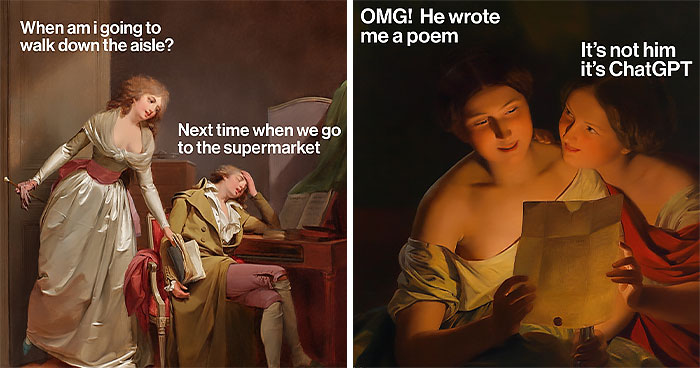 Old Paintings Meet Modern Life And It’s Hilarious!