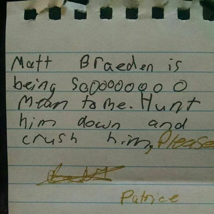 Little Sister’s Note On My Dresser