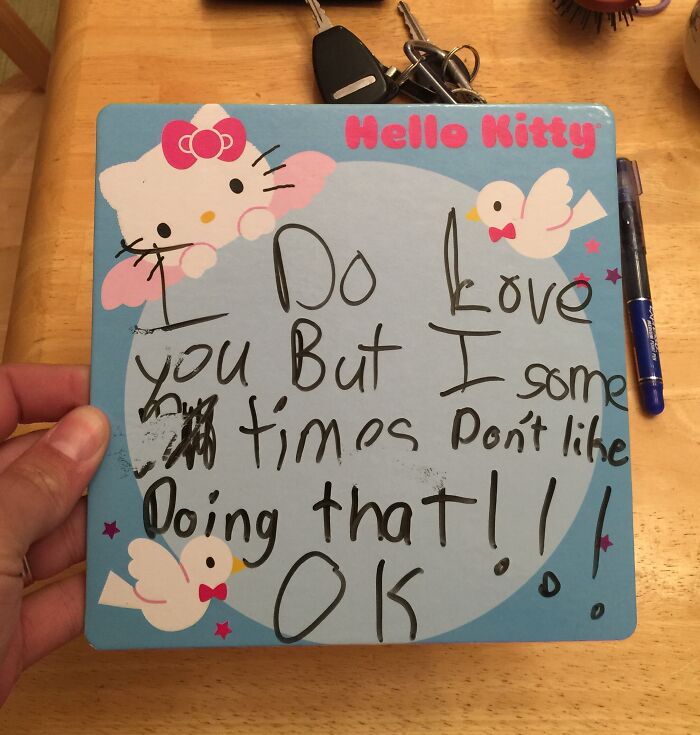 Dishwasher Duty? Kid’s Dry-Erase Board Reply