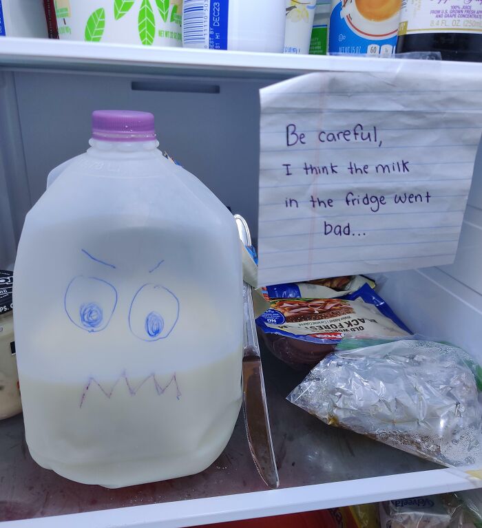 Fridge Note From My Kid