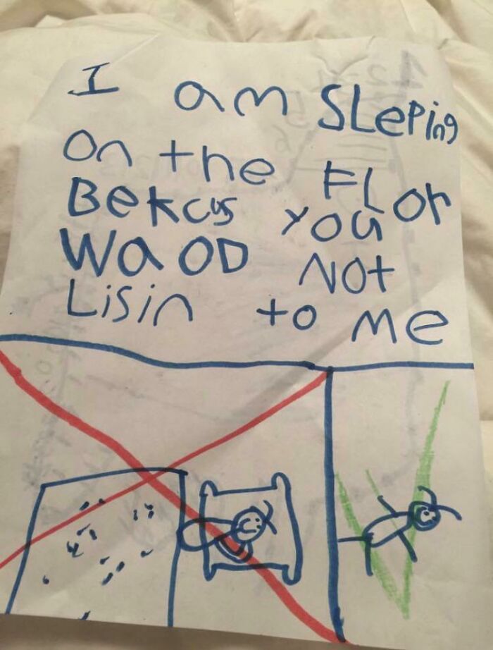 A Note To Mom About Bedtime