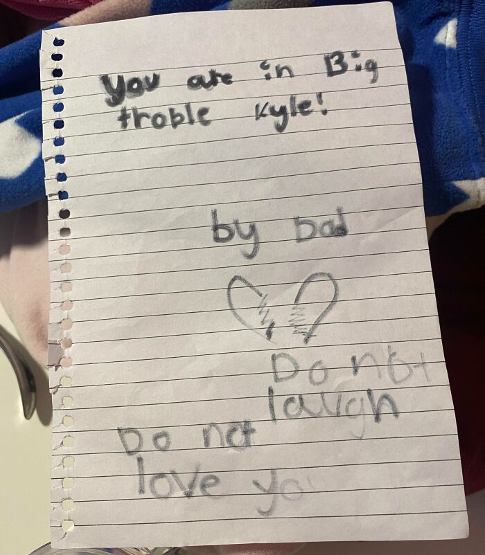We’ve Got An 8-Year-Old Forger At Home