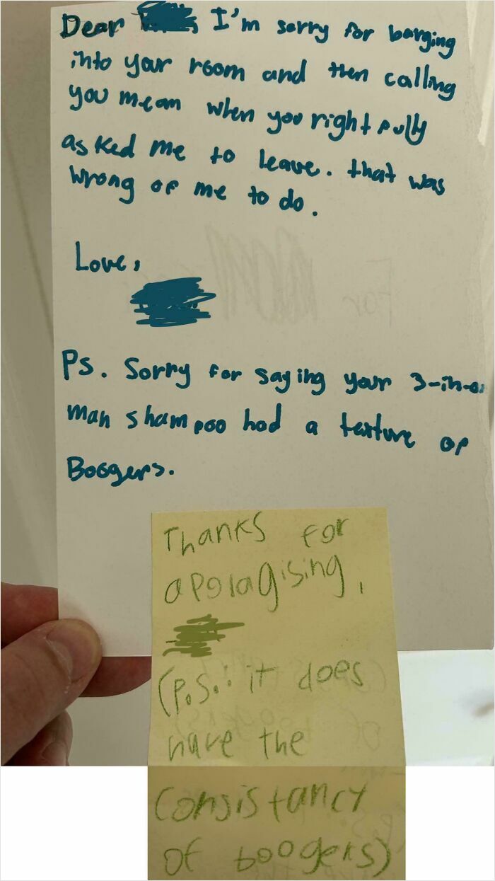 My Kids’ Notes To Each Other