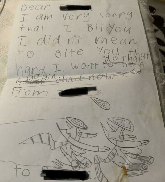 Oops, Sorry I Bit You!