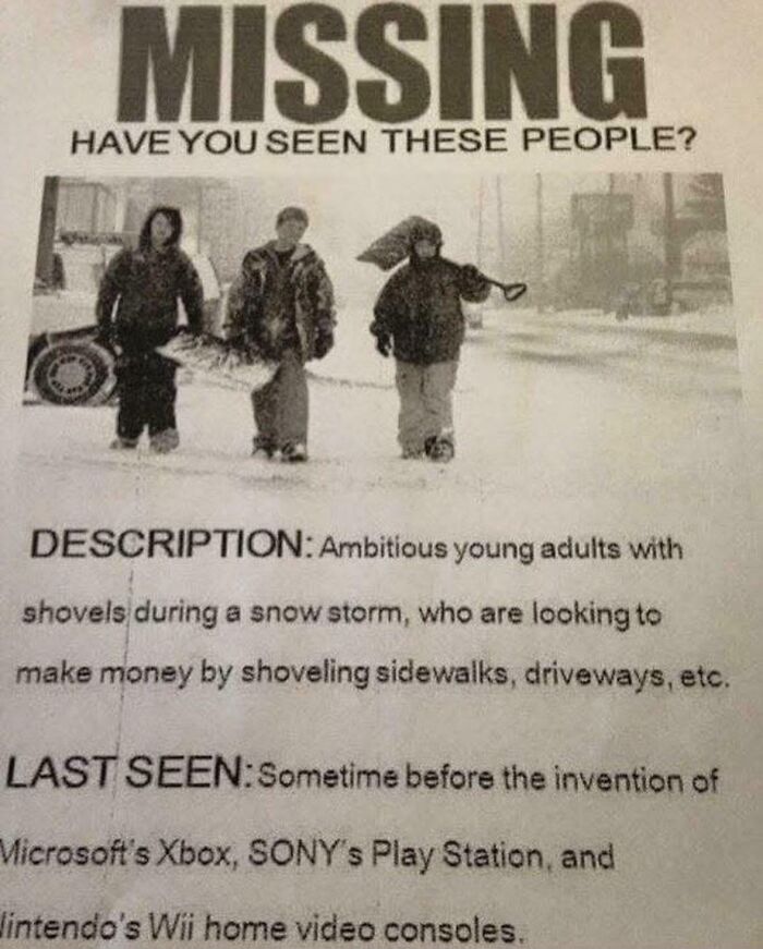 Have You Seen These Characters?