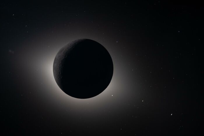 Total Eclipse from Space: Moon Playing Hide and Seek