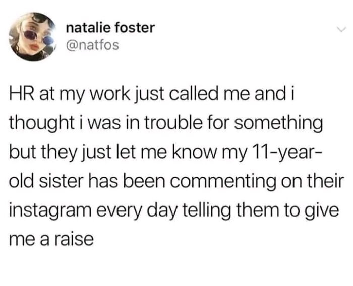 She Deserves A Raise, For Real