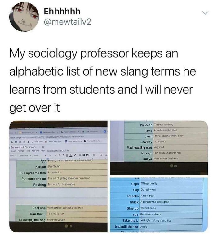 You A Real One, Prof!