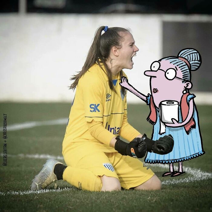 Wait, This Artist Is Drawing Cartoon Magic Right on Strangers’ Photos?! (27 Epic Pics)