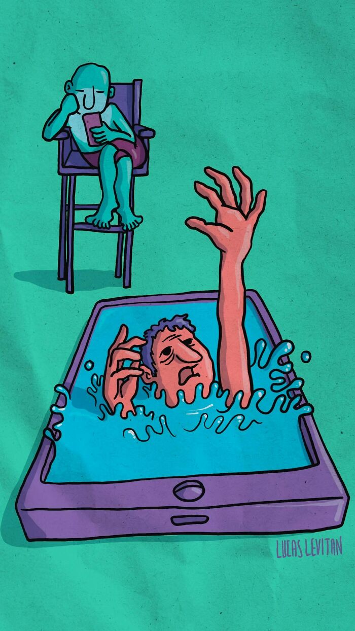 Wait, This Artist Is Drawing Cartoon Magic Right on Strangers’ Photos?! (27 Epic Pics)