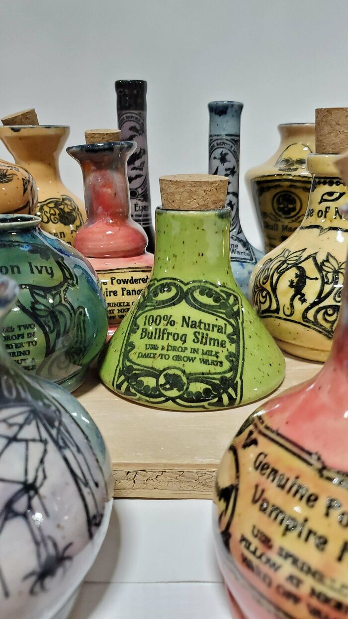 Potion Bottles Straight Outta A Fantasy Novel