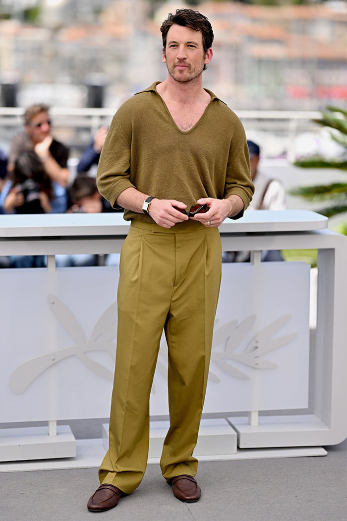 Miles Teller’s ‘Human Shrek’ Outfit