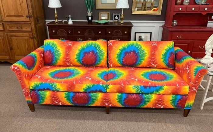 This Couch Is A Masterclass In Awful Taste — Change My Mind