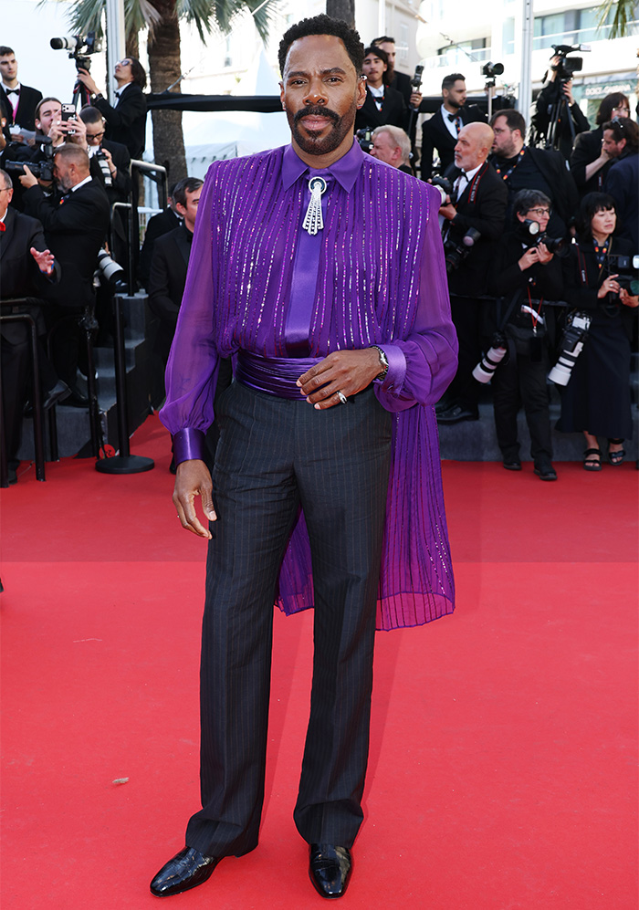 Colman Domingo Goes Purple Power