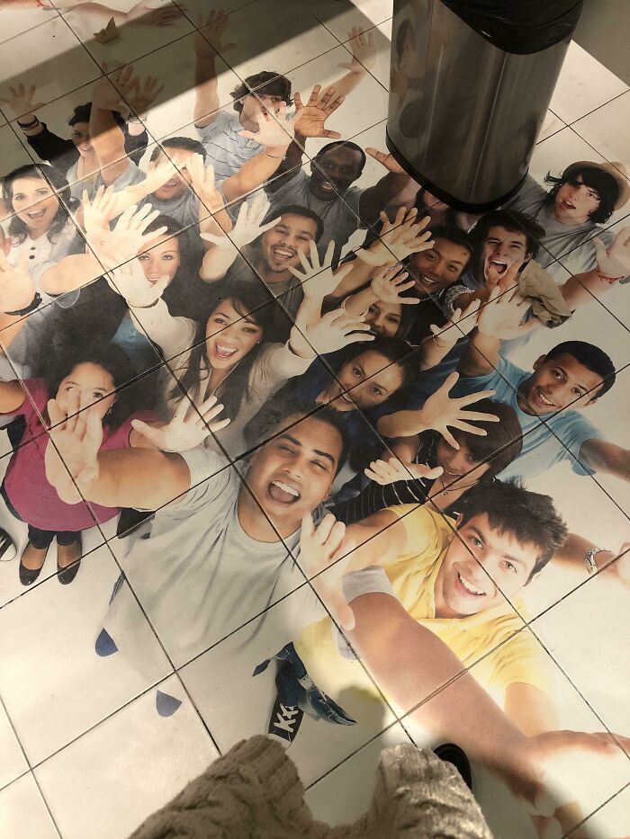 Bathroom Stall Floor in Fancy Restaurant?! No Thanks