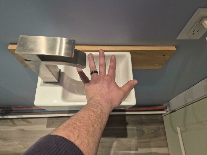 Tiny Sink in a Big Bathroom: The In-Laws Edition