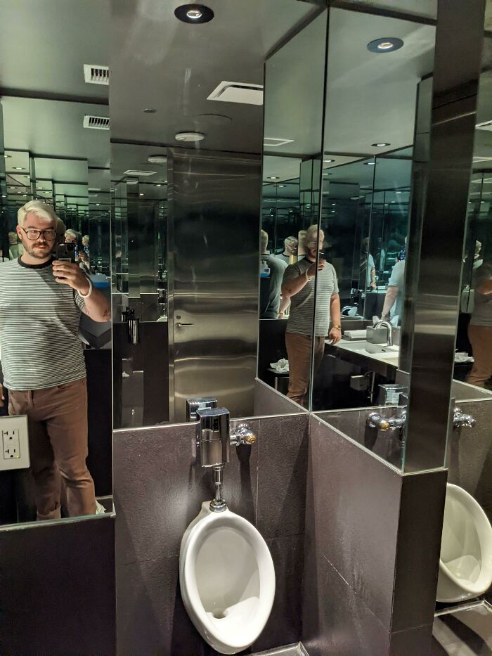 French Architect Designed This Bathroom so Everyone Knows What You're Up To