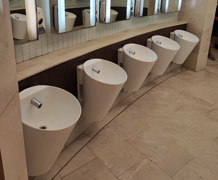 Bathroom Sinks That Look Way Too Much Like Urinals