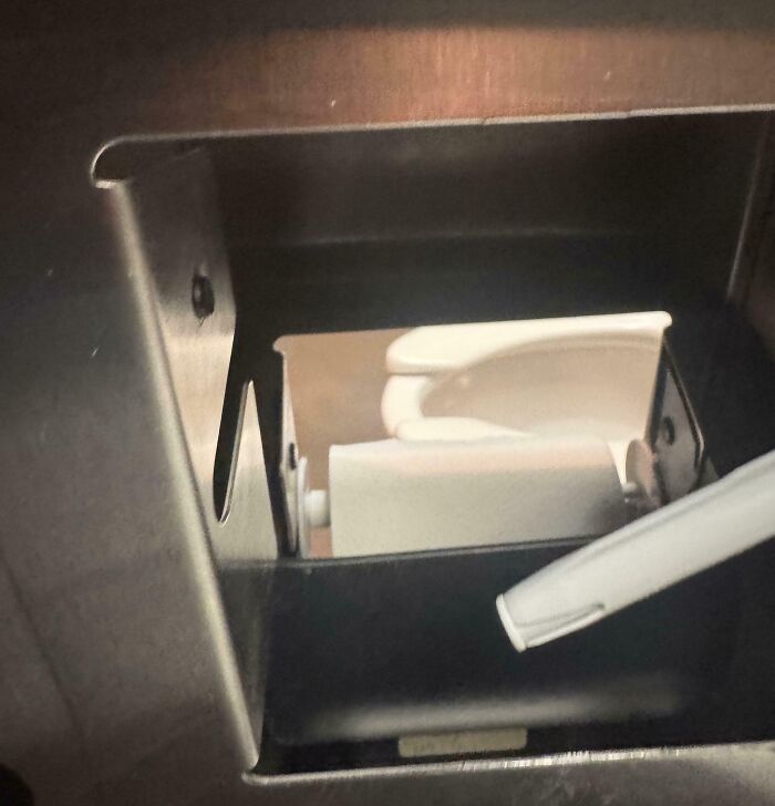 AMC Theater Bathroom: When You Run Out of Toilet Paper, Make Some Friends