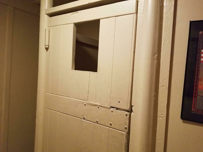 Men's Stall with Window Into the Next Stall? Privacy Who?