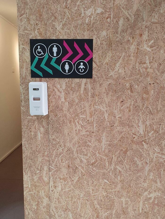 Learned the Mens Toilets Were to the Left the Hard Way