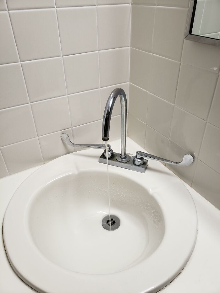 Hospital Bathroom Faucet That Just Won't Close