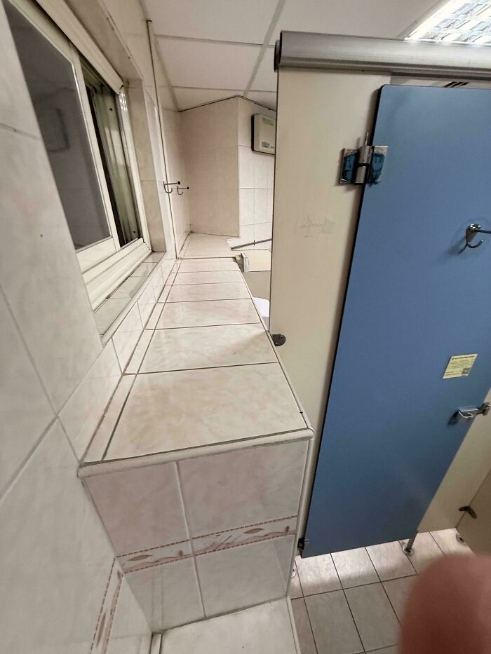 Peek-a-Boo! Bathroom Stall Edition