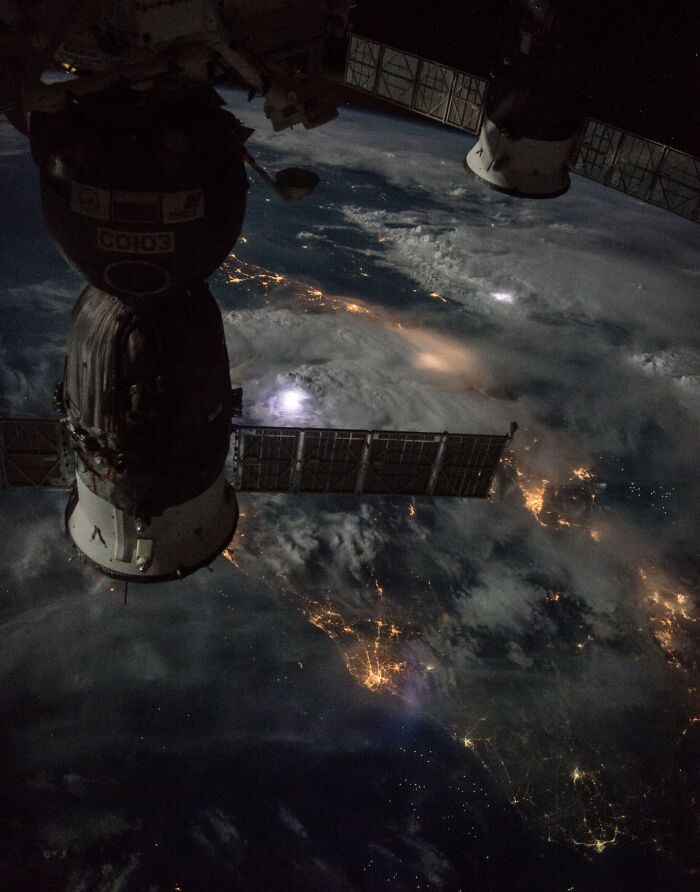 Earth's Stormy Night Dance From Space - It’s Wild!
