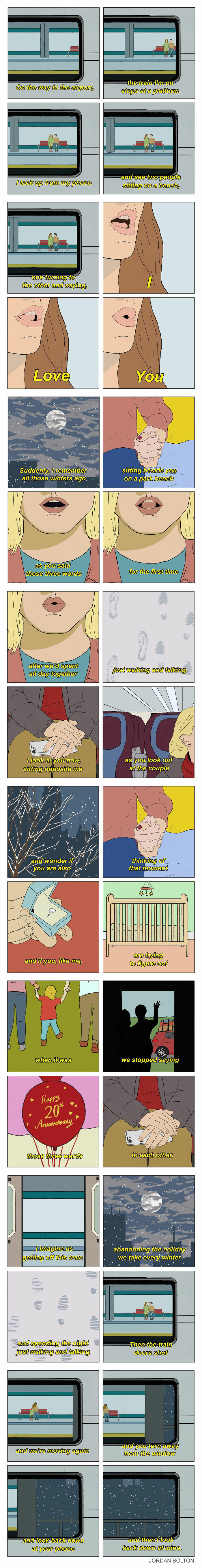 "On The Train To The Airport"