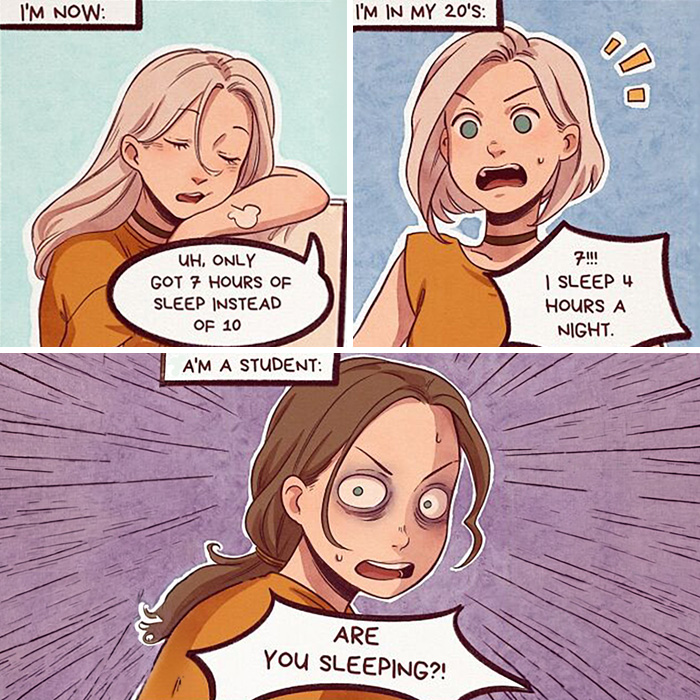 Get Ready To Laugh: Hilarious Anime-Style Comics About Cats, Chaos, And Adulting