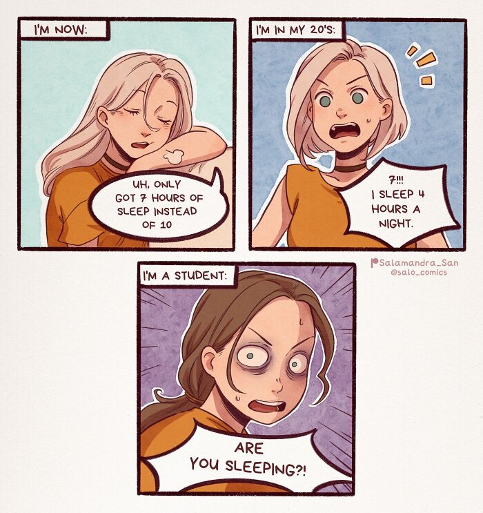 Get Ready To Laugh: Hilarious Anime-Style Comics About Cats, Chaos, And Adulting