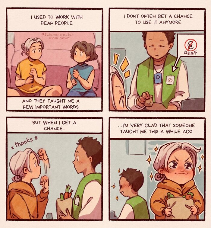 Get Ready To Laugh: Hilarious Anime-Style Comics About Cats, Chaos, And Adulting