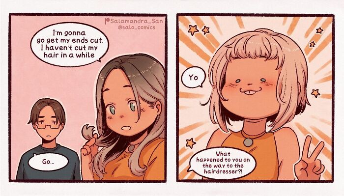 Get Ready To Laugh: Hilarious Anime-Style Comics About Cats, Chaos, And Adulting