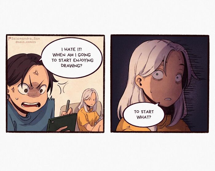 Get Ready To Laugh: Hilarious Anime-Style Comics About Cats, Chaos, And Adulting
