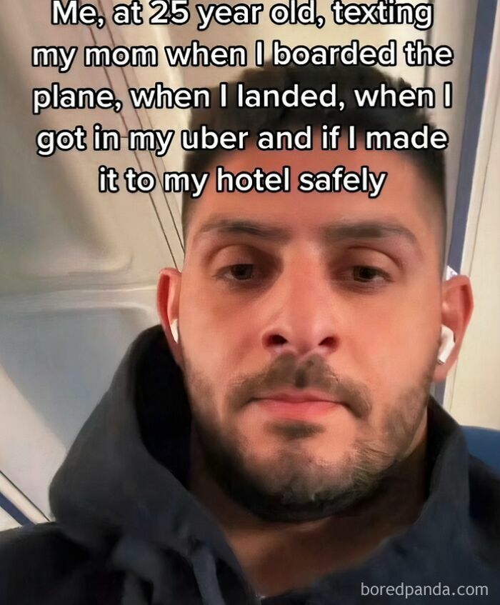Chad Keeps Mom Chill by Letting Her Know He's Safe