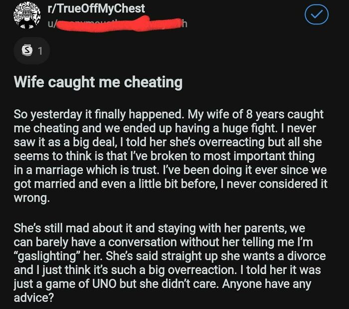 A Horrible Human Being