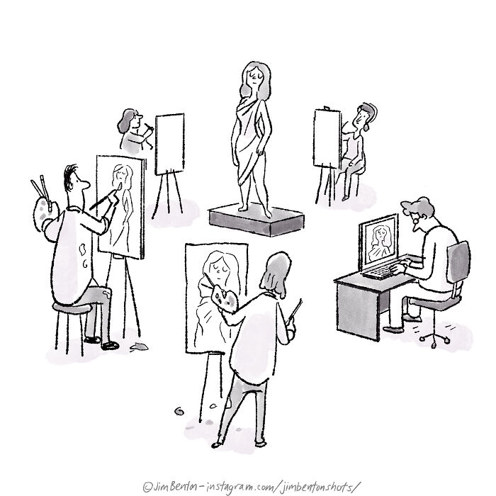 Wait, One Drawing Can Nail a Joke? Jim Benton Proves It with 40 Wild Cartoons