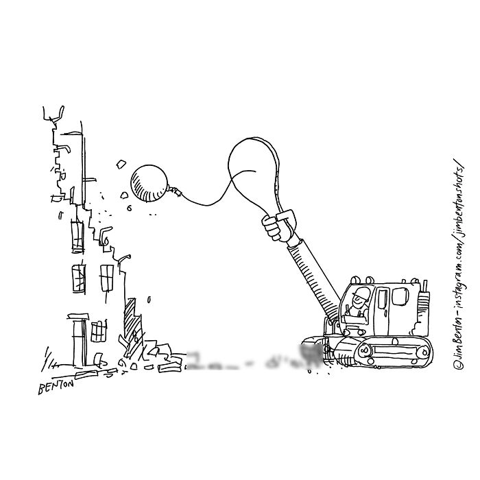 Wait, One Drawing Can Nail a Joke? Jim Benton Proves It with 40 Wild Cartoons