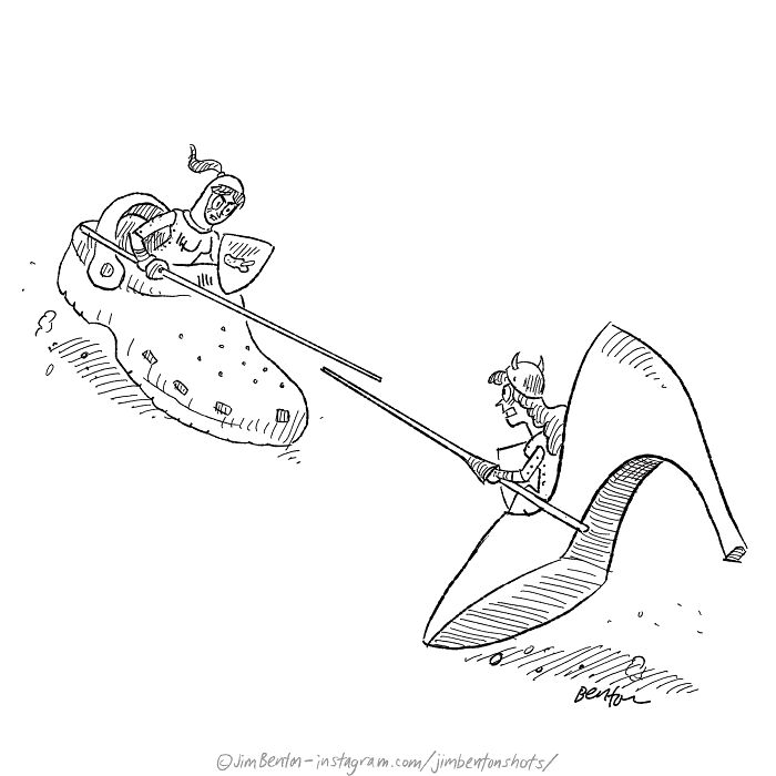 Wait, One Drawing Can Nail a Joke? Jim Benton Proves It with 40 Wild Cartoons