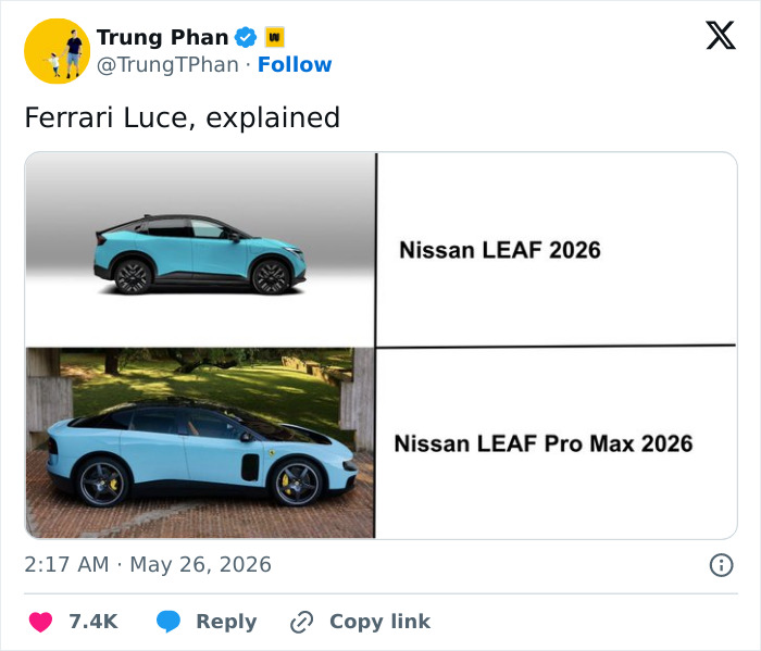 The Nissan LEAF Look-Alike