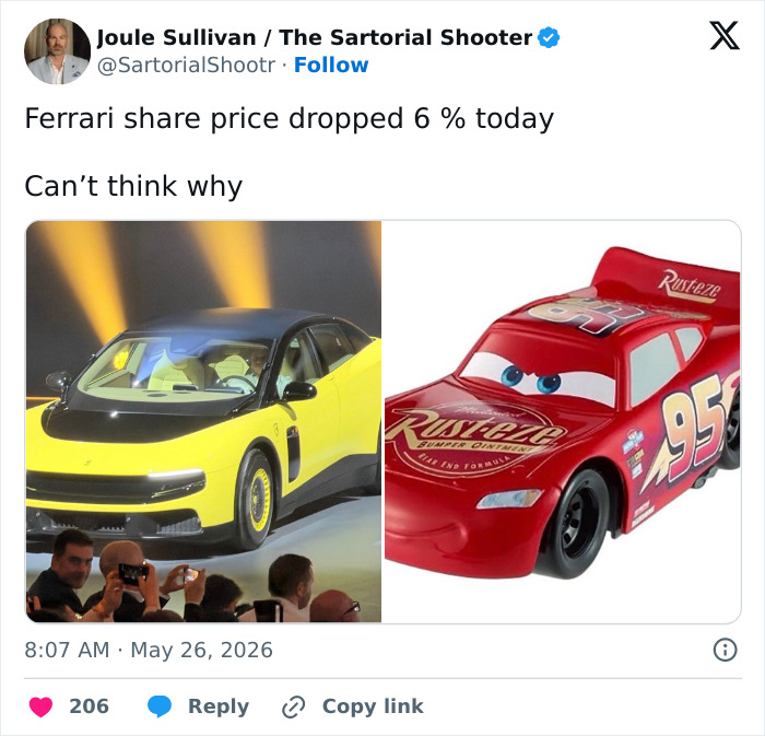 Lightning McQueen’s Long-Lost Cousin