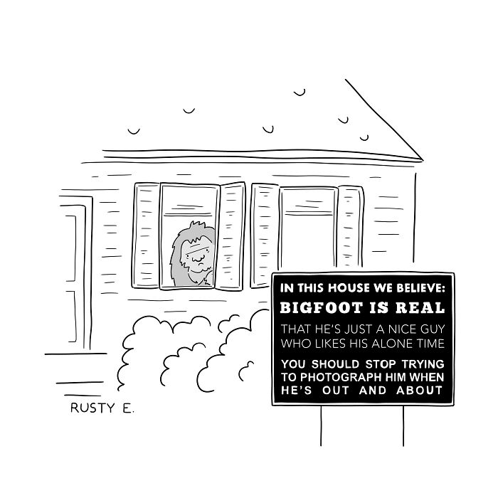 23 One-Panel Comics That Nail Those Weird Little Moments You Never See Coming