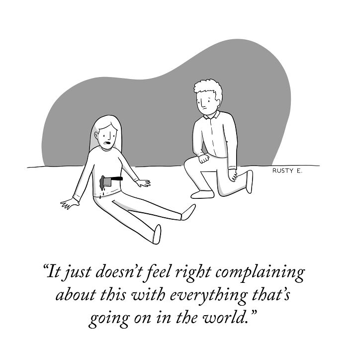 23 One-Panel Comics That Nail Those Weird Little Moments You Never See Coming