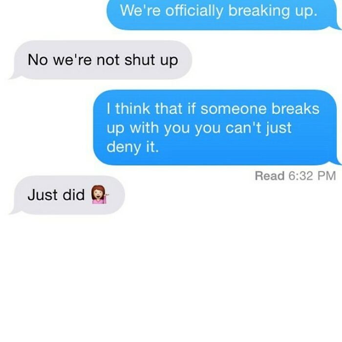The Funniest "We Should Break Up" Texts That Say It All