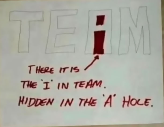 The Ultimate 'No I in Team' Comeback That’s Pure Gold