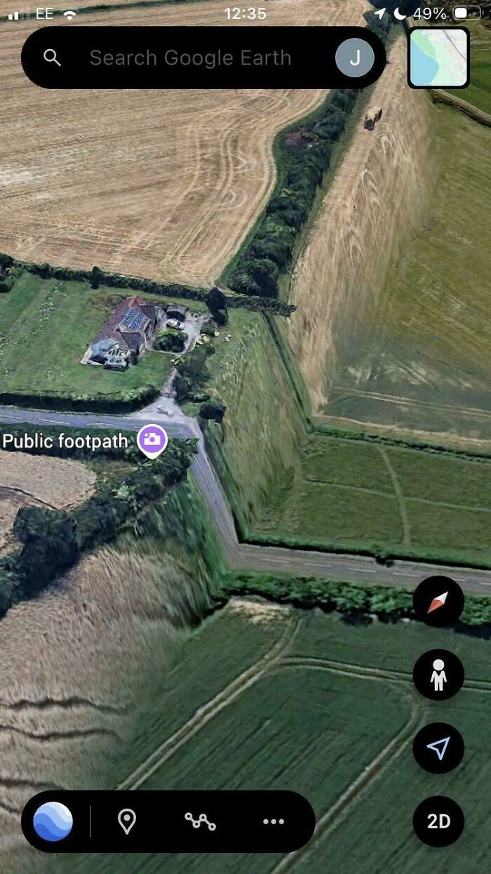 Saw Something Weird On My Google Earth Stroll