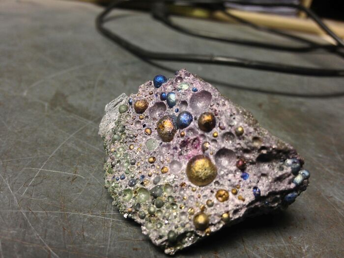 Found a Piece of Shiny Chrome at Work That’s Just Cool to Look At