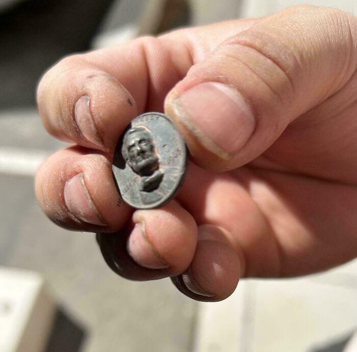 I Found a Penny with a Dimpled Face at Work—What’s Up with That?