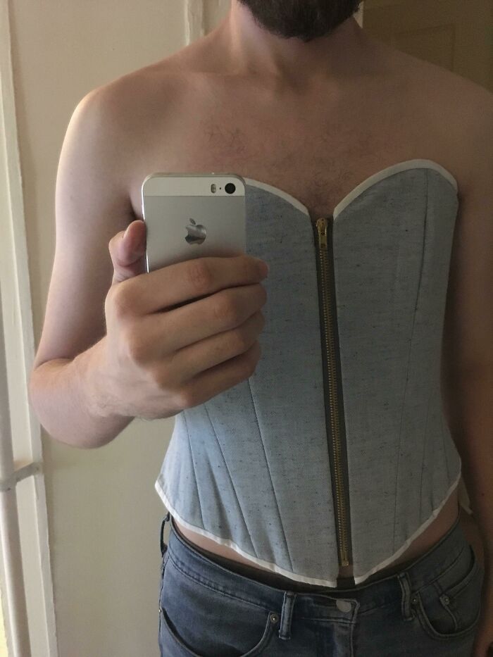 Locker Lock Cleanup at School Turned Into Me Making This Epic Lock Corset